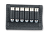 Uncle Mike's Handgun Cartridge Belt Slide, 6 Rds, Black Nylon 