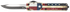 Templar Knife Premium Weighted Texan Slim, 3.16" OTF Drop Point Blade, Powdered D2 Steel, Red/White/Blue "The LONE STAR State" Handle, Black Oxide Stonewashed Finish 