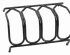 Lockdown 4 Gun Handgun Rack, Holds 4 Handguns, Black Finish 