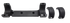 DNZ Game Reaper, 1-Pc Scope Mount/Ring Combo, 1" Tube, High Rings, Matte Black 