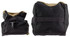 Outdoor Connection Benchbag 2pc Set, Front and Rear Shooting Rest, Black/Synthetic Suede 