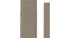 Ergo 4379-3PK-DE, 18 Slot Textured Slim Line Picatinny Rail Covers 3 Pack, Dark Earth 