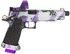 TEE Gun Vault Staccato XL, w/ Purple Trijicon SRO 2.50 MOA, 9MM, 5.40" Threaded Barrel, 20 RDs, Purple Camo 