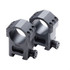 Badger Ordnance MAX-50 Scope Rings, 30mm Ultra High, Aluminum, Matte Finish 