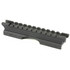 A.R.M.S. #63 Throw Lever Riser Mount, Picatinny Rail, 0.75" Elevation, Black 