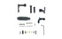 XTS AR-15 Lower Parts Kit, Without Grip/Fire Control Group, Black 