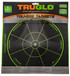Truglo TG15A6 Tru-See Handgun Diagnostic Targets, 12" x 12", 6-Pack, Fluorescent Green/Black 