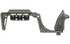 Midwest Industries Bounty Hunter, Pistol Brace, Fits Ruger GP100, Anodized Finish 