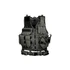 Leapers UTG 547 Law Enforcement Tactical Vest, Tactical Load-Bearing Vest with Rifle Mag Pouches and Cross-Draw Holster, Black 