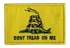 Walkers Game Ear Dont Tread On Me Patch, Yellow 