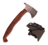 Stroup Knives Spikewood Tomahawk, Wood Handle, Acid Etched Finish 