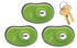 Lockdown Keyed Trigger Lock, 3-Pack, Green Rubber Finish 