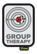 SME Group Therapy Patch, Grey Velcro Finish 