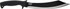 Schrade Decimate Parang, 3Cr13 Stainless Steel Blade, Black Rubber Overmold Handle, Black 