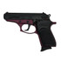 Bersa Thunder 380, .380 ACP, 3.50" Barrel, 8 Rds, Matte Black / Black Cherry 