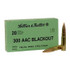 Sellier & Bellot 300 AAC Blackout, .300 Blackout, 124 Gr Full Metal Jacket, 1000-Round Case 