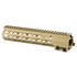 Geissele MK16 Super Modular Rail, 10.5" M-LOK, Desert Dirt Color 