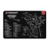 TekMat Browning Hi Power, Handgun Cleaning Mat, Black 