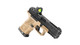 Noveske Forward Mounted Rear Sight, DLC Finish, Black, 