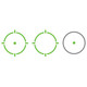 Holosun HE515GM-GR, 2 MOA Dot with 65 MOA Circle, Green Super LED, Anodized