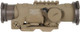 ELCAN SpecterDR 1x/4x 5.56 BDC FDE, Dual-thickness ballistic crosshair, Cerakote Finish