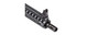 Daniel Defense Fixed Front/Rear Sight Combo, Picatinny Mount, Black Finish
