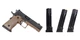Sig Sauer P211 GTO Combat, 9MM, 4.4" Comp'd Barrel, 21/23 Rds, Coyote