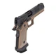 Sig Sauer P211 GTO Combat, 9MM, 4.4" Comp'd Barrel, 21/23 Rds, Coyote