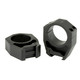 Seekins Precision 1.45" AR High Scope Rings, 34mm, 4 Cap Screw, Black Finish