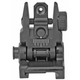 Leapers, Inc. UTG ACCU-SYNC AR15 Flip Rear Sight, Black, Spring-loaded Posi-lock