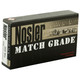 Nosler Match Grade, 308 Winchester, 168 Gr Custom Competition, 20 Rds, Brass