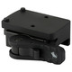 American Defense Mfg. AD-RMR-LW-L-STD, Quick Detach Mount, Left Hand Lever, Low, Fits Trijicon RMR, Anodized Finish, Black