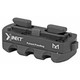 Kinetic Development Group Kinect, 3 Slot Picatinny Rail, Black Anodized