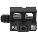 American Defense Mfg. AD-509T, Optic Mount, Co-Witness Height, Anodized Finish, Black, Quick Release
