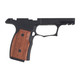 Sharps Bros. SBGM02-G2, Grip Module, Anodized Finish, Black with Brazilian Cherry Grips