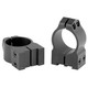 Warne Tikka 1" Medium Matte Rings, 1TM, Black Matte Finish