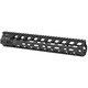 Fortis Rev II FF Rail, Receiver, Lightweight Free Floating Handguard, Black