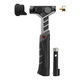 Real Avid Armorer's Hammer, Rubber Grip, 4 Interchangeable Heads, Black and Gray