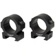 Warne Vapor Horizontal Scope Rings, 1-Inch Low, Matte Black
