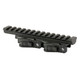 American Defense Mfg. AD-1700-XLR, Quick Detach Riser Mount, Fits Picatinny, Anodized Finish, Black