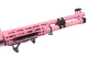 Orthos Arms Raider S4 Donut Elite, 12 Gauge, 18.50" Ported Barrel, 6 Rds, Pink Frosting with Sprinkles