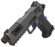 Stealth Arms Platypus 1911, 9MM, 4.25" Threaded Barrel, 17 Rds, Tungsten / NRA Blue
