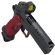 MasterPiece Arms DS9 Hybrid w/ Trijicon SRO 2.5 MOA, 9MM, 5.00" Compensated Barrel, 20 Rds, Black/Red