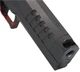 MasterPiece Arms DS9 Hybrid w/ Trijicon SRO 2.5 MOA, 9MM, 5.00" Compensated Barrel, 20 Rds, Black/Red