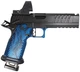 MasterPiece Arms DS9 Hybrid w/ Trijicon SRO 2.5 MOA, 9MM, 5.00" Compensated Barrel, 20 Rds, Black/Blue