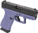 Glock G43X MOS Apollo Custom, 9mm, 3.41" Barrel, 15 Rds, RMSc Optic Cut, Crushed Orchid / Armor Black