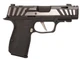 Sig Sauer P365 AXG Equinox Comp, 9mm, 3.10" Compensated Barrel, 12 Rds, RMSc Optic Cut, Equinox Two-Tone