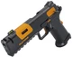 Stealth Arms Platypus Comp, 9MM, 5.00" Compensated Barrel, 17 RDs, Tequila Sunrise / Black