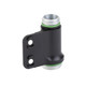 Noveske Offset Light Body Mount, Single Cell, Left Hand, Black Anodized