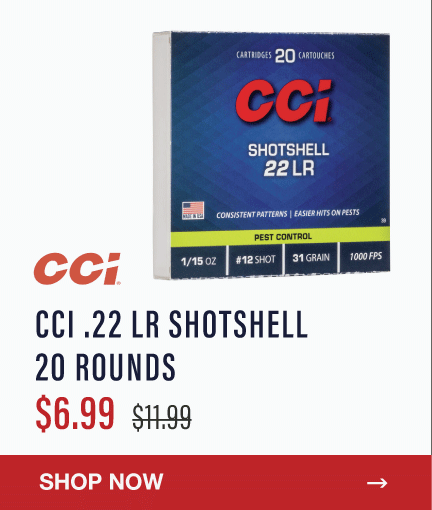 CCI 22 LR Shotshell